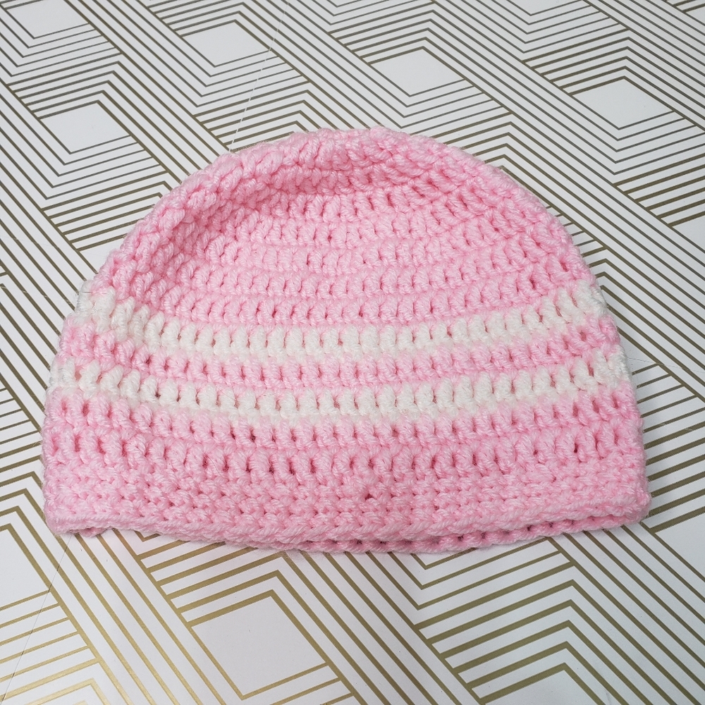 New! MEN/WOMENS HANDMADE CROCHET FALL/ WINTER Hat - Picture 2 of 4